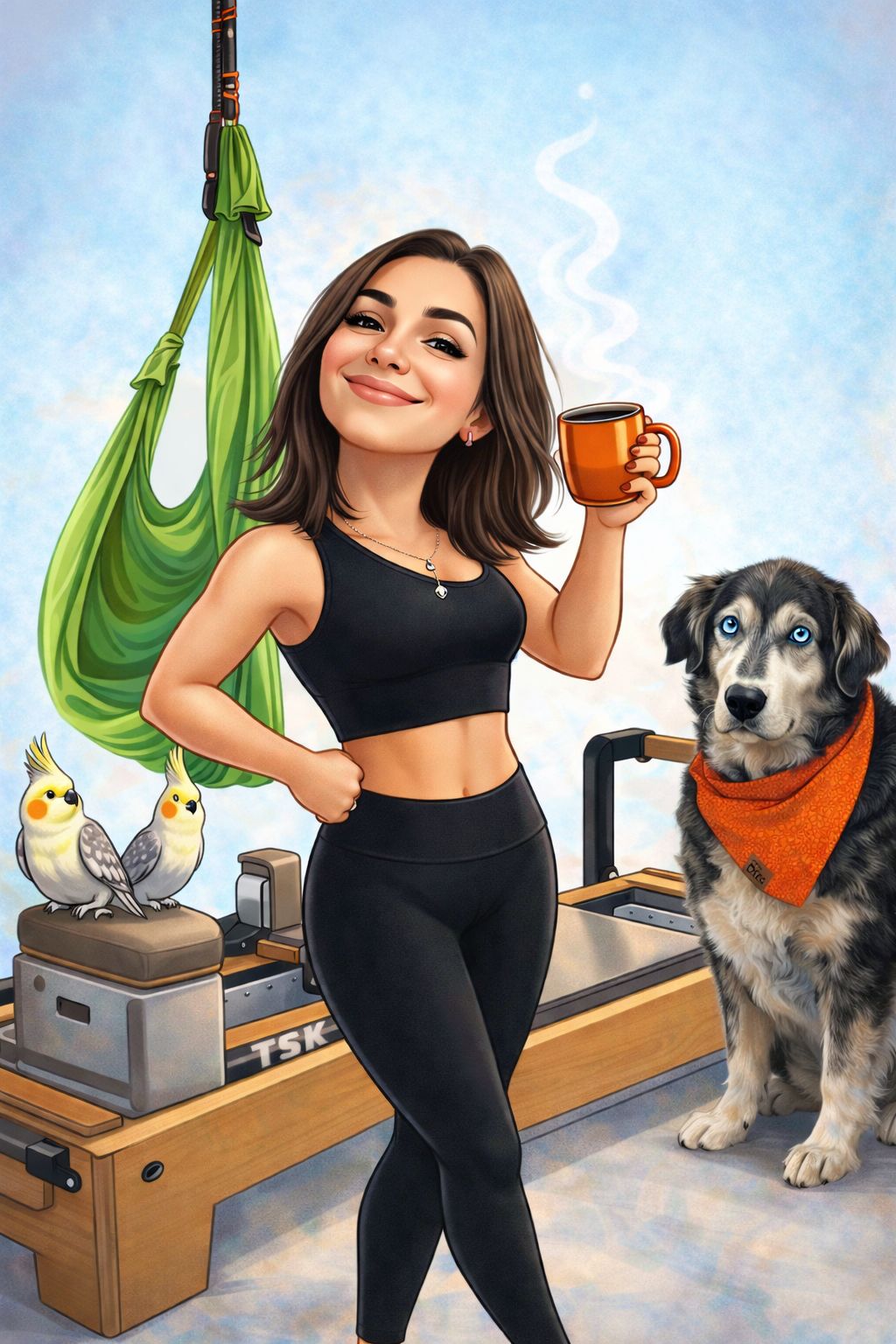 YogaYogi illüstrasyon görseli